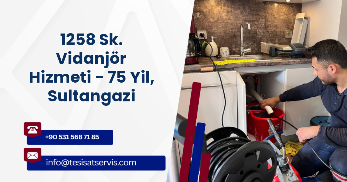 1258 Sk. Vidanjör Hizmeti - 75 Yil, Sultangazi