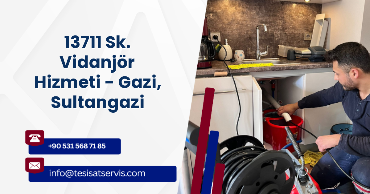 13711 Sk. Vidanjör Hizmeti - Gazi, Sultangazi