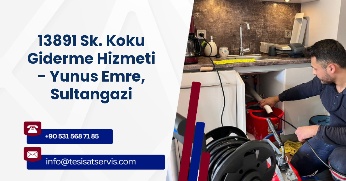 13891 Sk. Koku Giderme Hizmeti - Yunus Emre, Sultangazi