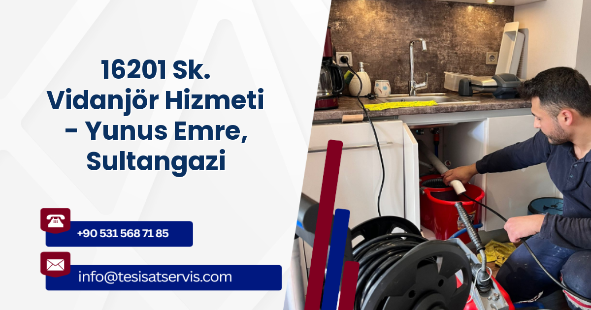 16201 Sk. Vidanjör Hizmeti - Yunus Emre, Sultangazi
