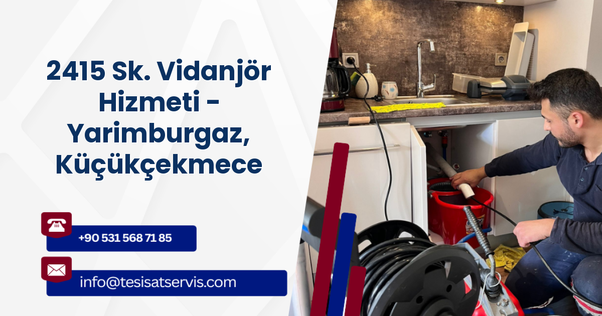2415 Sk. Vidanjör Hizmeti - Yarimburgaz, Küçükçekmece