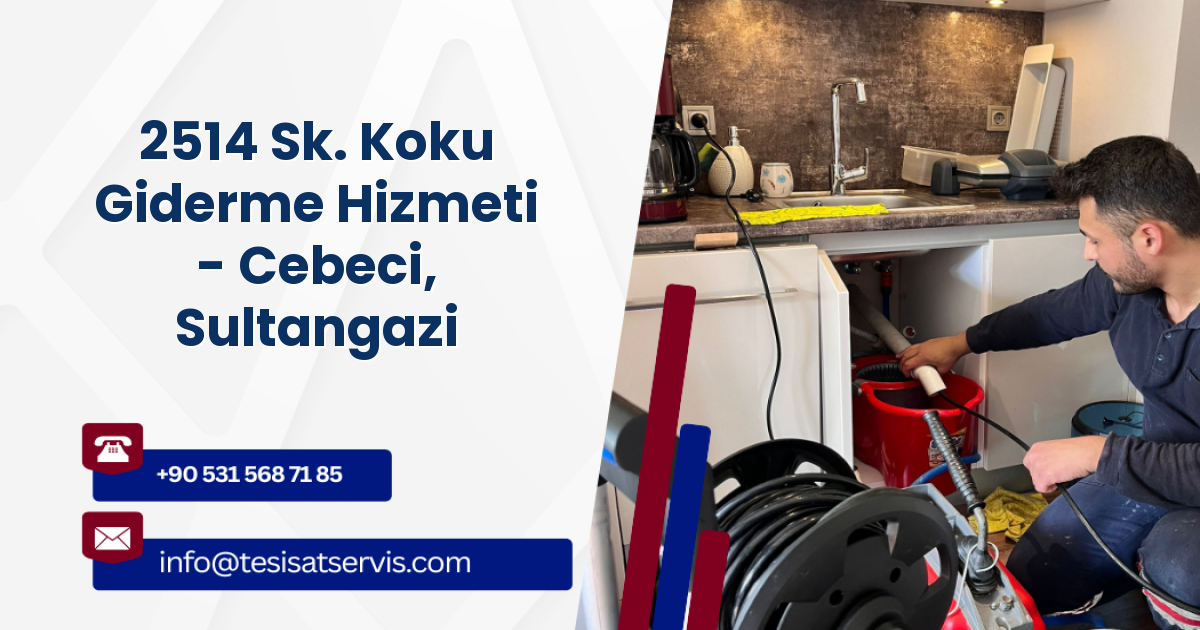 2514 Sk. Koku Giderme Hizmeti - Cebeci, Sultangazi