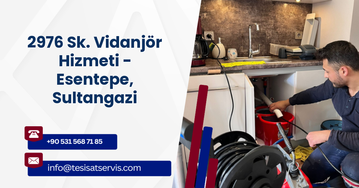 2976 Sk. Vidanjör Hizmeti - Esentepe, Sultangazi