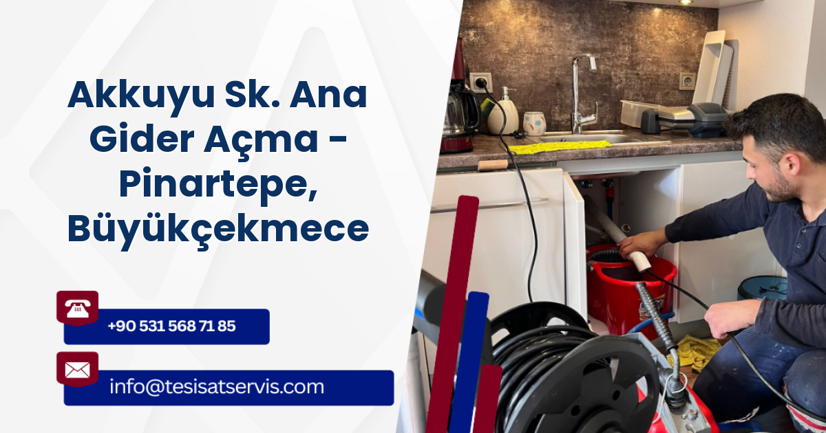 Akkuyu Sk. Ana Gider Açma - Pinartepe, Büyükçekmece
