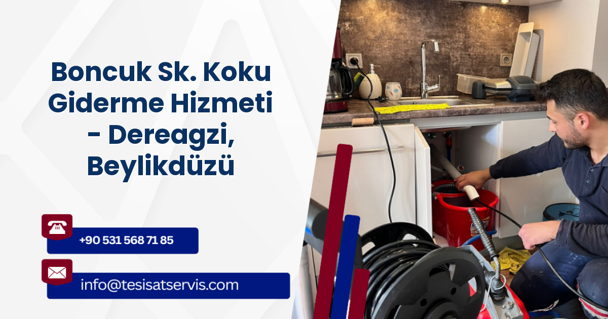 Boncuk Sk. Koku Giderme Hizmeti - Dereagzi, Beylikdüzü