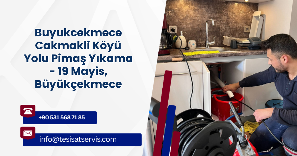 Buyukcekmece Cakmakli Köyü Yolu Pimaş Yıkama - 19 Mayis, Büyükçekmece