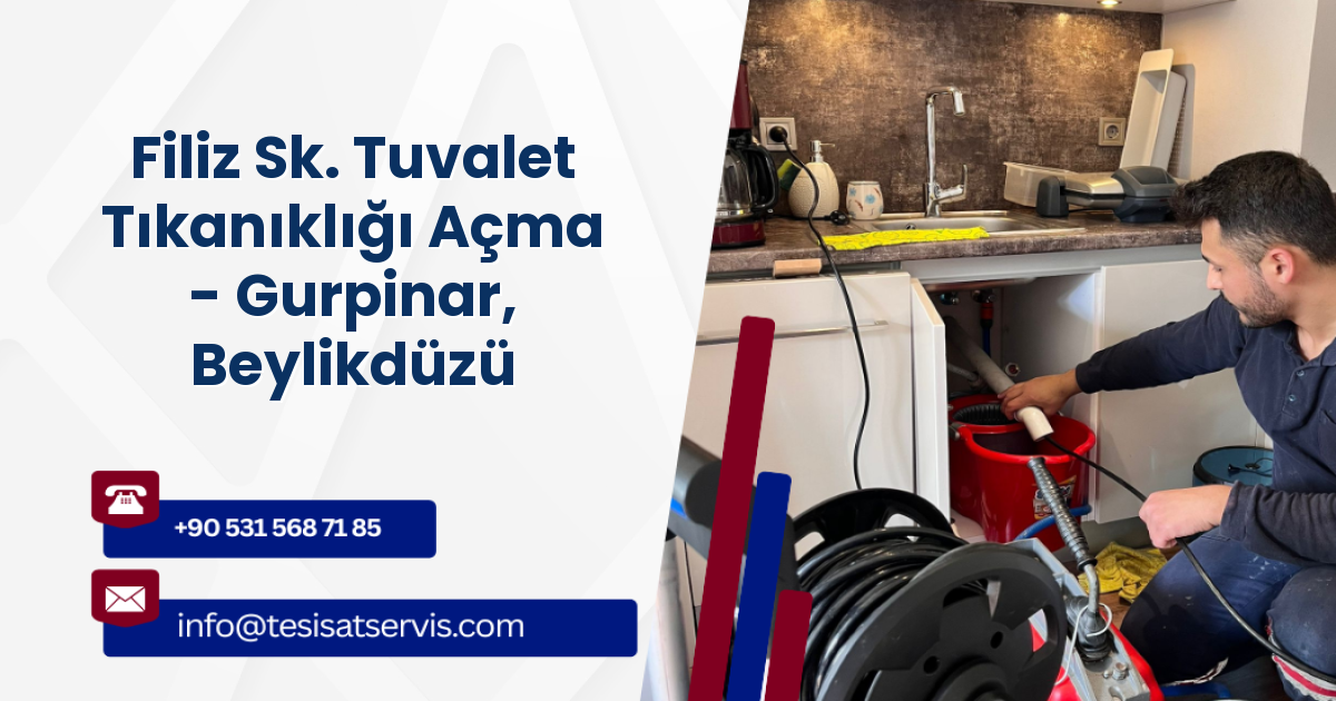 Filiz Sk. Tuvalet Tıkanıklığı Açma - Gurpinar, Beylikdüzü