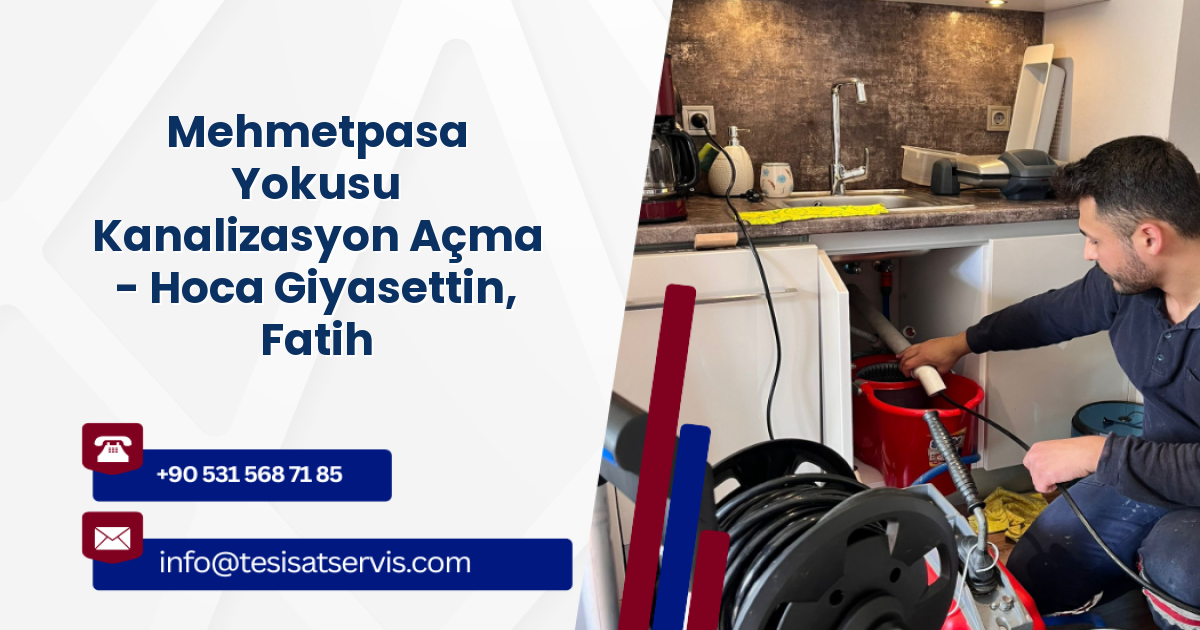 Mehmetpasa Yokusu Kanalizasyon Açma - Hoca Giyasettin, Fatih
