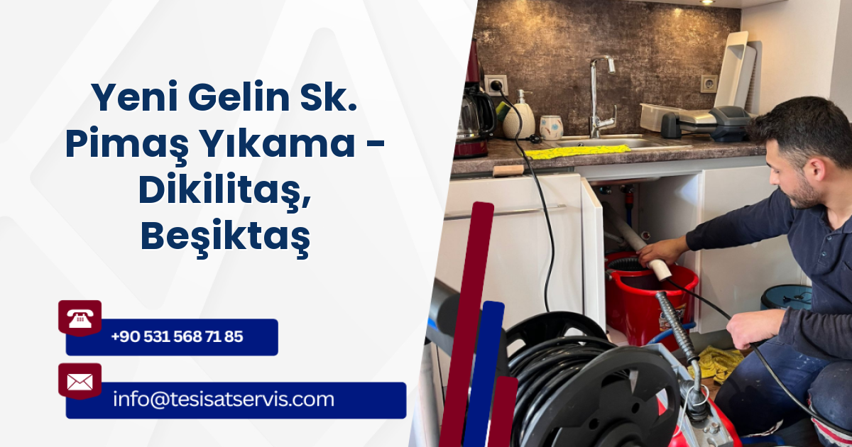 Yeni Gelin Sk. Pimaş Yıkama - Dikilitaş, Beşiktaş